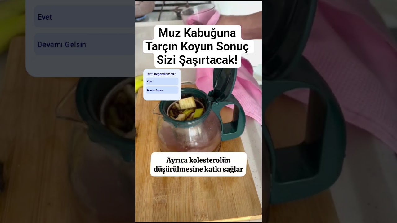 Muz Kabuğuna Tarçın Koyun Sonuç Sizi Şaşırtacak! #bilgi #yemektarifleri #tarif #pratiktarifler
