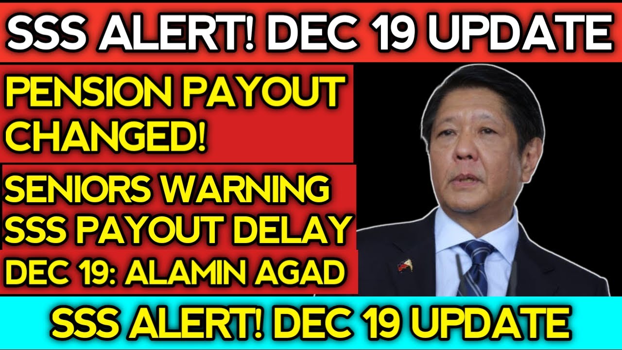 SSS Alert! Malaking Pagbabago sa Payout ng mga Senior ngayong Dec 19 — Alamin Agad