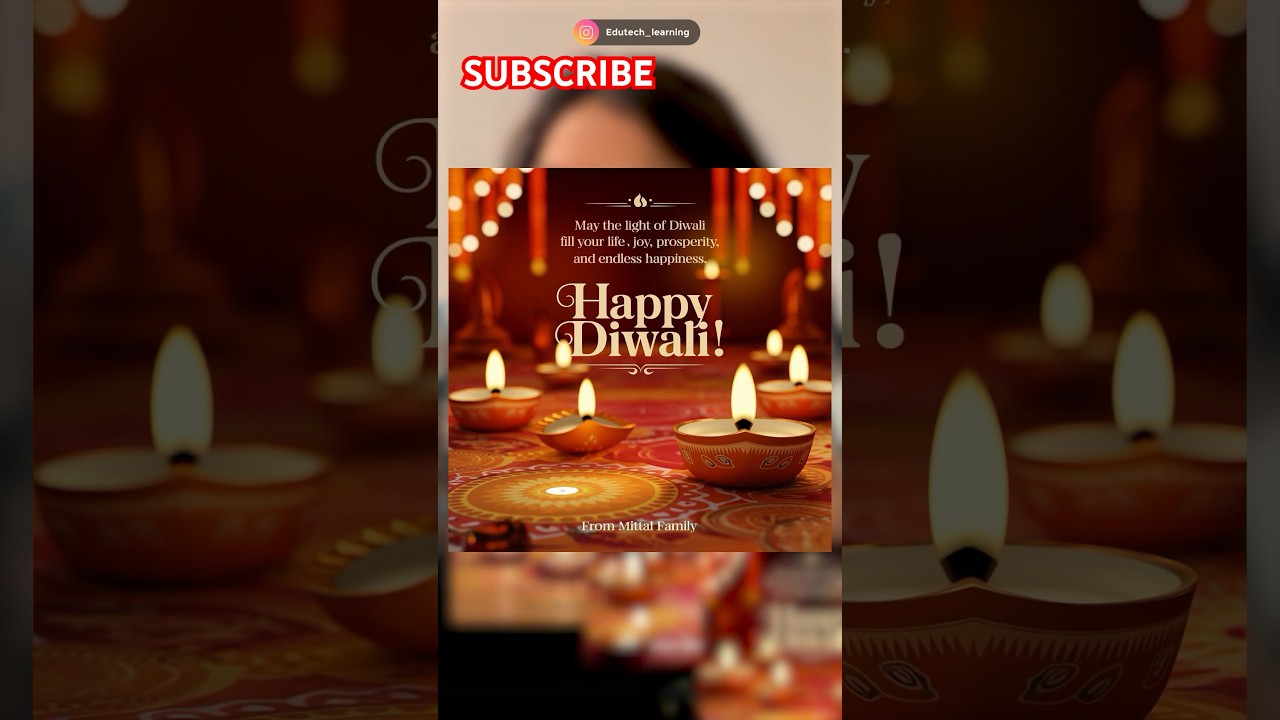 "Create Stunning 3D Diwali Cards with AI! ✨🎆 | Diwali Greetings Using Ideogram.ai 🎨"