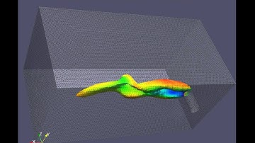 Stack Emission (1): Development of CB in a Simple Atmospheric Flow