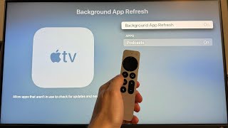 Apple TV: How to Turn On/Off Background App Refresh Tutorial! (For Beginners)