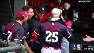 Minnesota Twins OF Byron Buxton home run vs. Baltimore Orioles