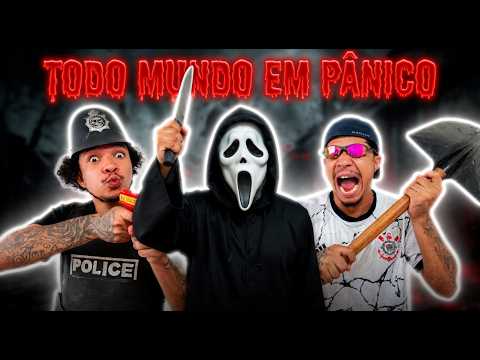 Embaçado Em Todo Mundo Em Pânico