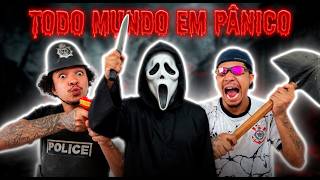 Embaçado Em Todo Mundo Em Pânico