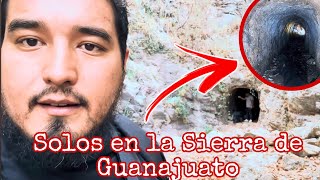 Solos en la SIERRA de Guanajuato!! Jamás pensamos que veríamos esto...Fue espantoso😭