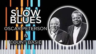 Slow Blues (Oscar Peterson &amp; Count Basie) - Piano Tutorial