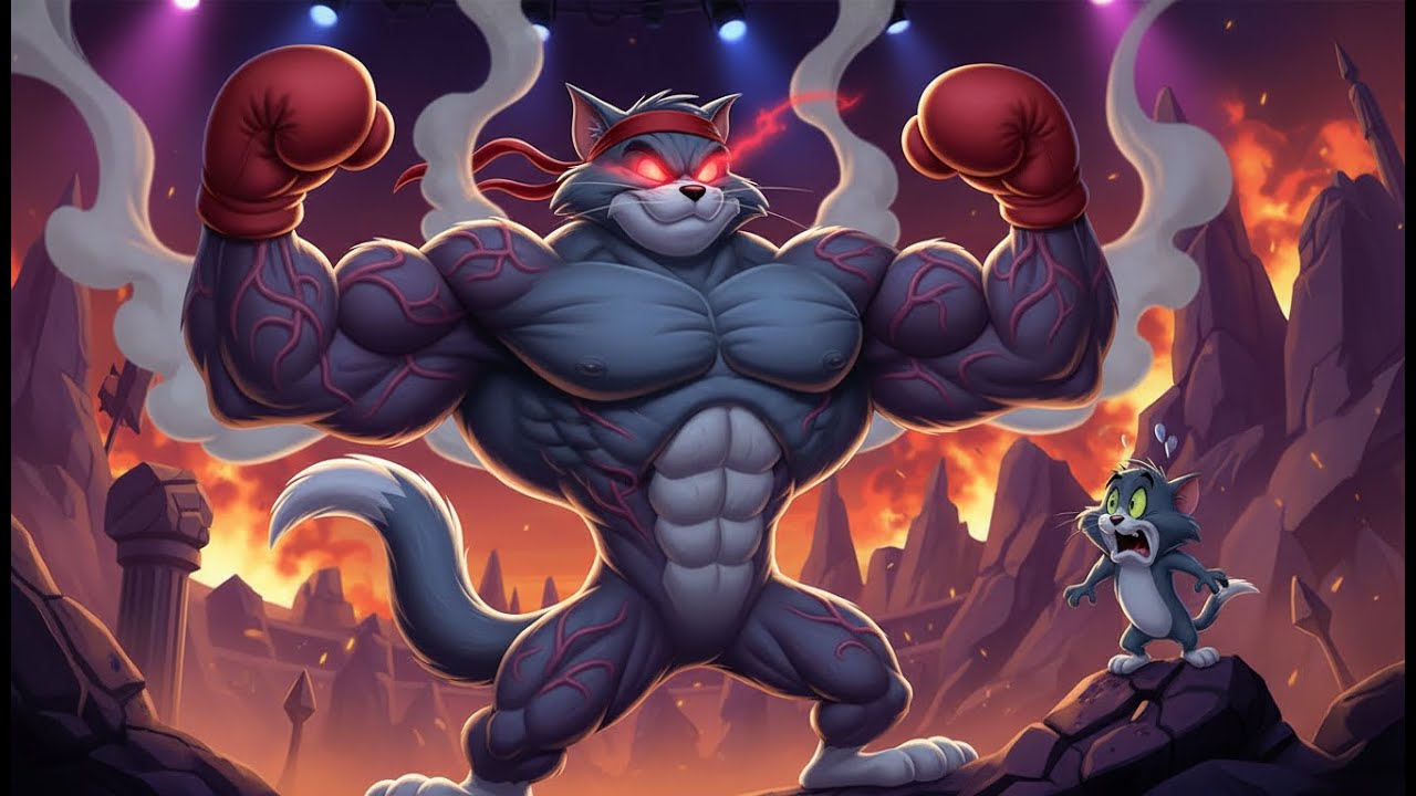 Tom and Jerry: Why Tom Became Muscular to Save Jerry from Butch’s Trap!