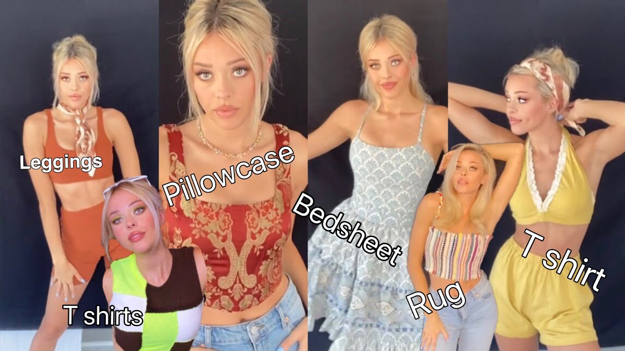 I DIY'd MY SUMMER WARDROBE, on YouTube