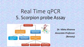 RT qPCR: Scorpion Probe Assay. By Dr. Vibha Khanna