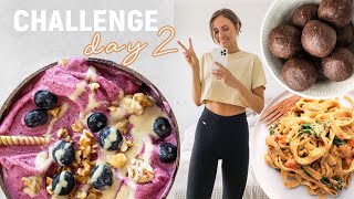 Eat More Plants Challenge 2022 - DAY 2 / whole food plant based meal plan