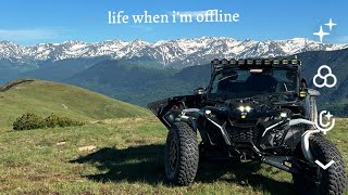 Can am Maverick R XRS 240hp #drift mode at #mountains #kosovo #offroad #canam #maverick 