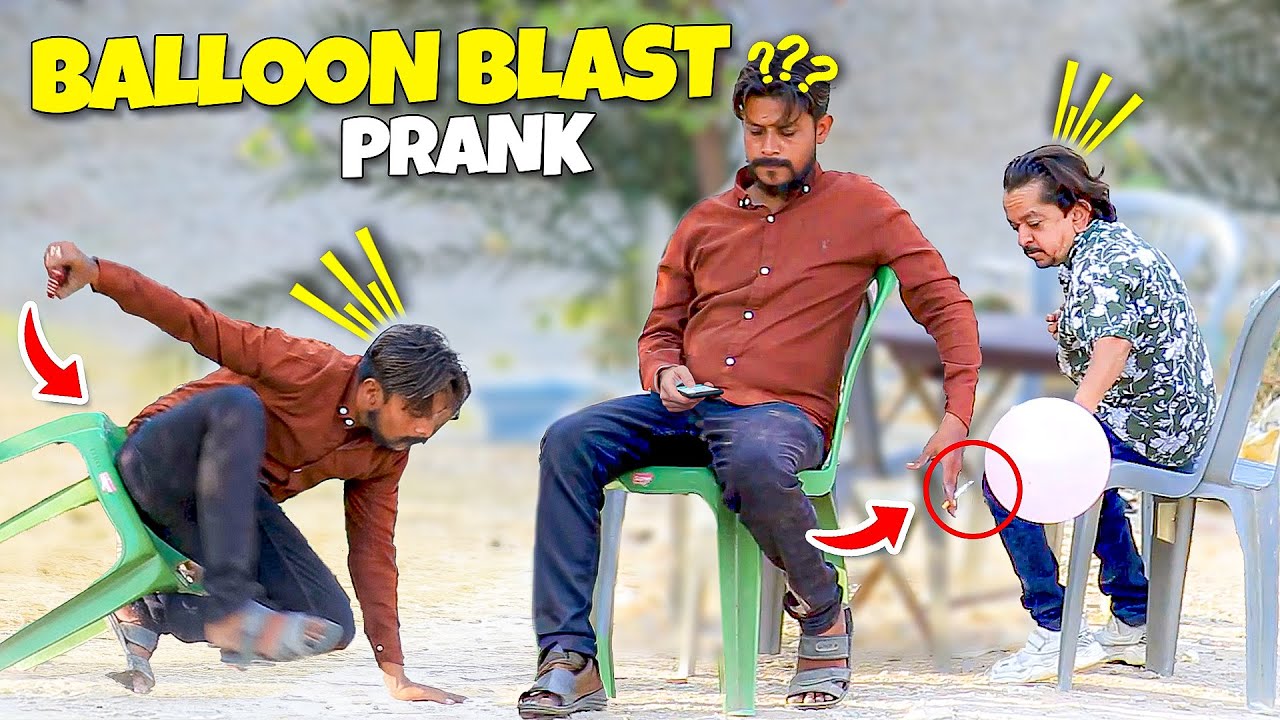 Balloon Blast With Twist - Funny Reactions - |  @NewTalentOfficial ​