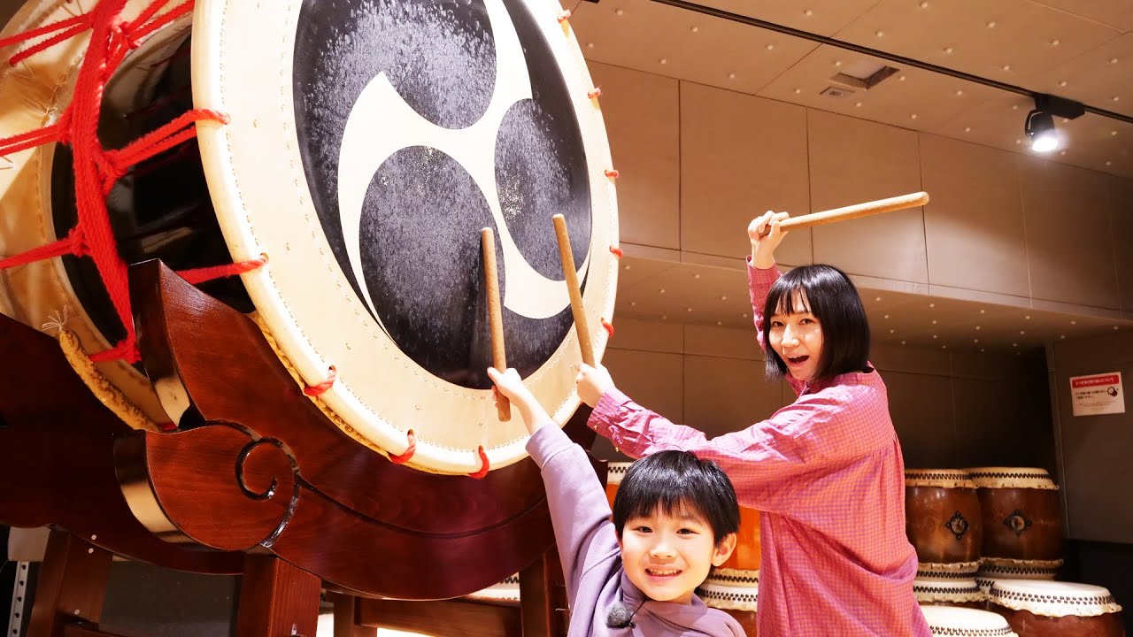 和太鼓に手漉き和紙 日本の伝統文化を体験してきた