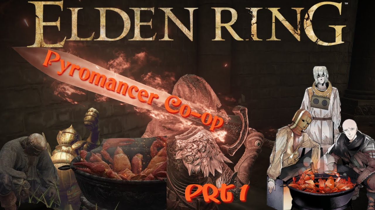 Elden rings greatest pyro partakes in jolly co operation (prt1) YouTube