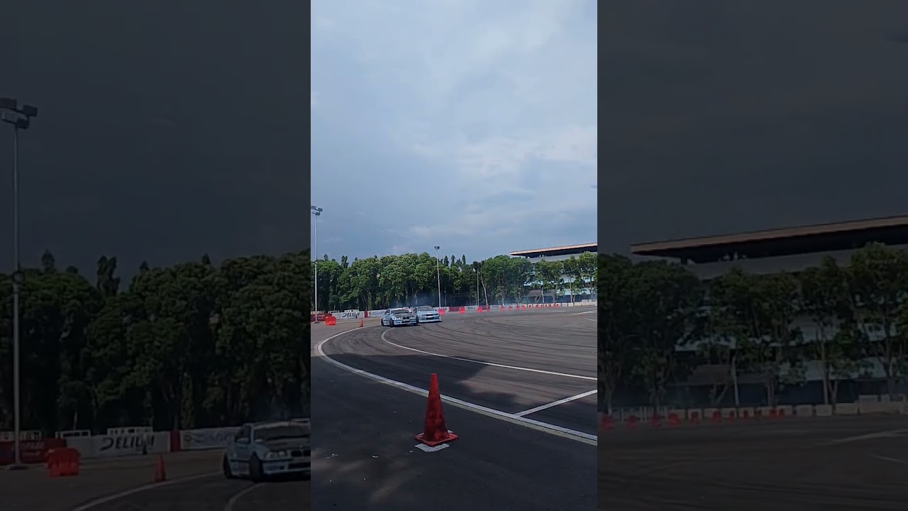 Akuma Drift Team latihan di Sentul Otopark 
