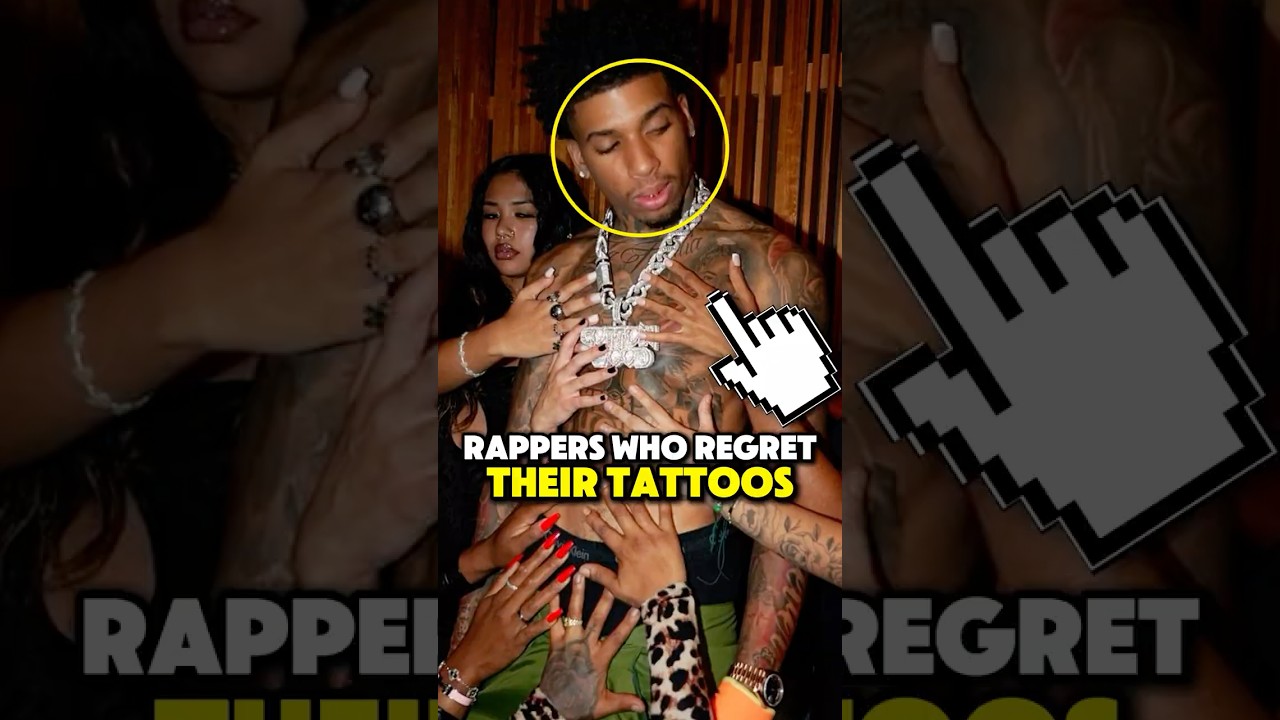Рэперы, которые стыдятся своих татуировок 😱