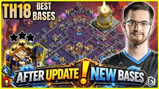 AFTER UPDATE !  TOP 10 TH18 BASE ! BEST TH18 LEGEND BASES WITH LINK ! ANTI 2 STAR TH18 WAR BASE