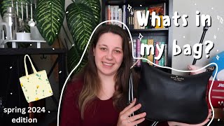 WHAT'S IN MY BAG?  *everyday essentials* | 2024 edition