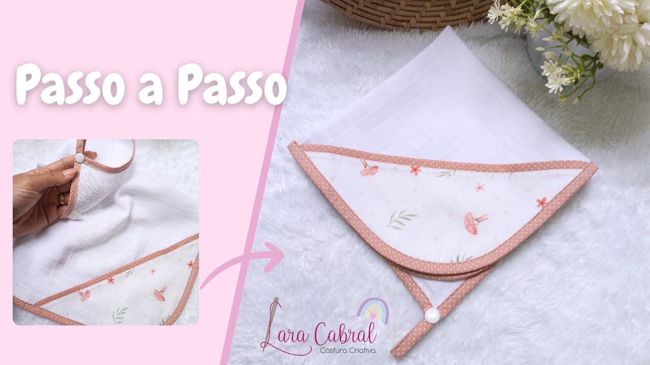 Fralda de Boca desse jeito as mamães amam