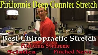 Piriformis Deep Counter Stretch for Piriformis Syndrome, Pinched Nerve, Sciatica - Dr Mandell