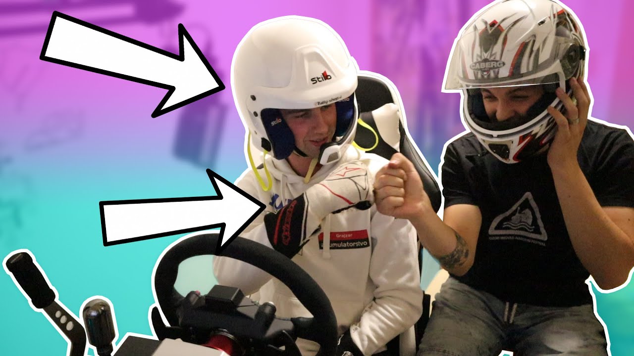 NA SIMULATOR S PRAVO RALLY OPREMO