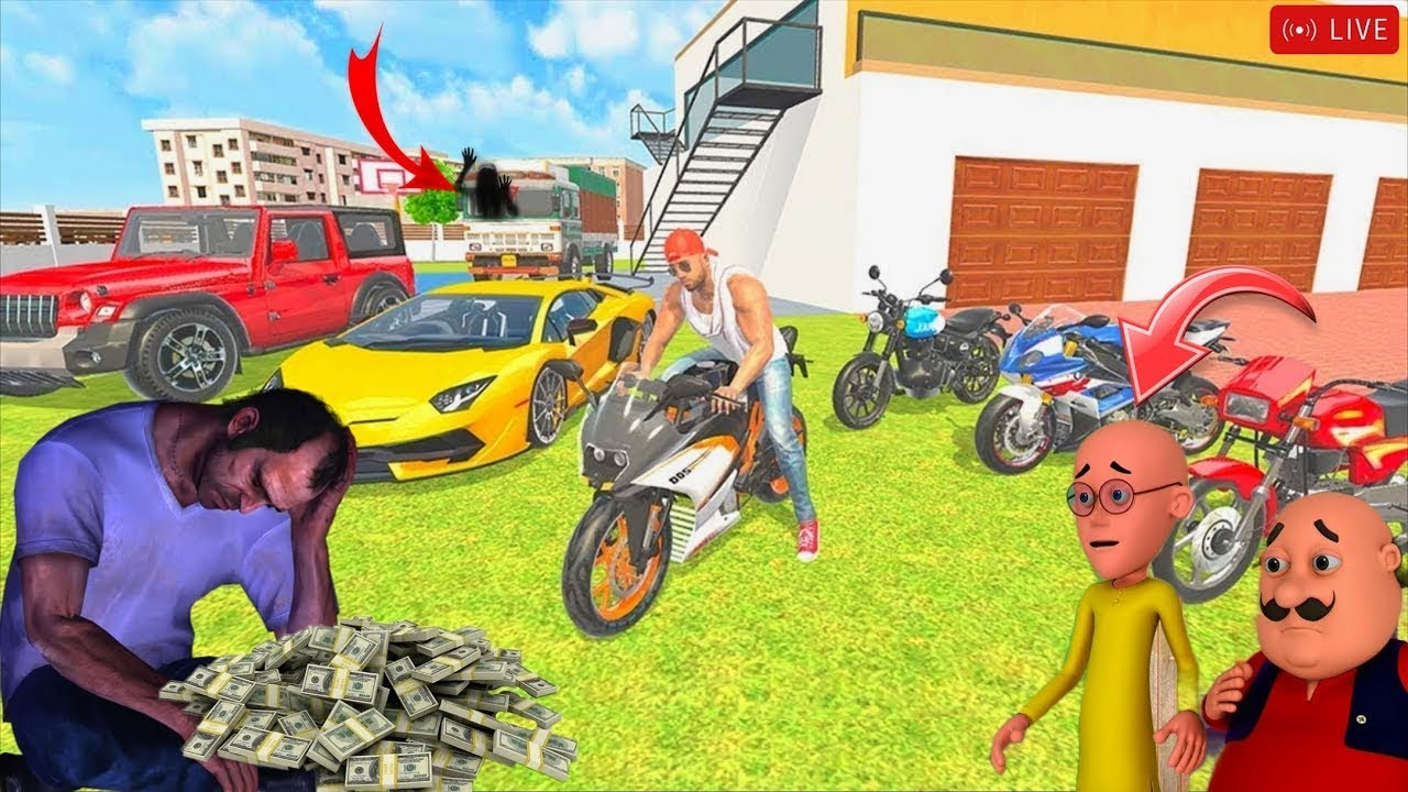 Indian Theft Auto simulator Live Gameplay 💥😍 || #indianbikedriving3d #shortfeed #live