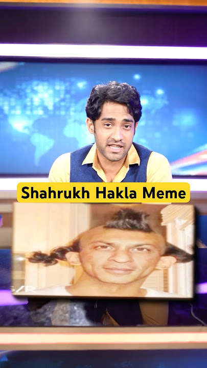 Shahrukh khan Hakla Meme Drama! 😰 (Stop This) #shorts
