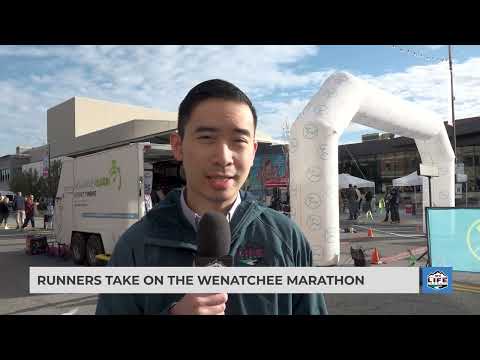Wenatchee Marathon, Half Marathon, 10k and 5k race video