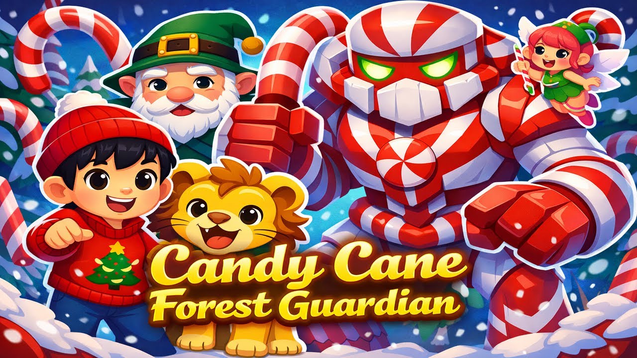 The Candy Cane Forest Guardian! Max & Roary’s Epic Christmas Adventure