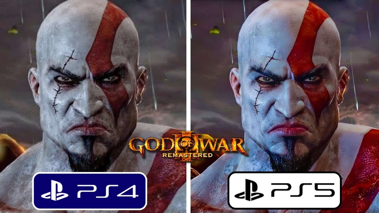 God of War 3 Remastered PS4 vs PS5 Graphics Comparison - YouTube