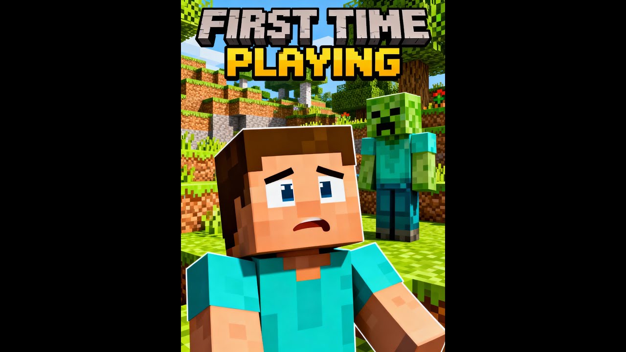 Playing Minecraft For The first Time - YouTube