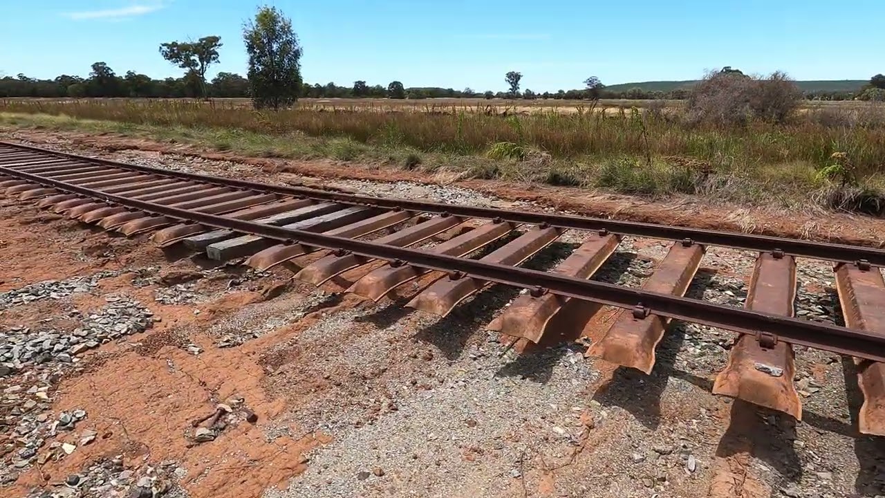 Bogan Gate North NSW track destroyed by rain flood. Sun 13th Nov 2022