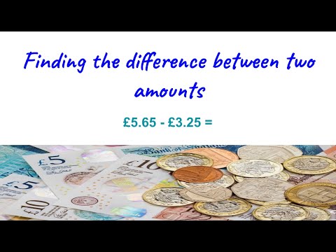 Subtraction: Finding The Difference