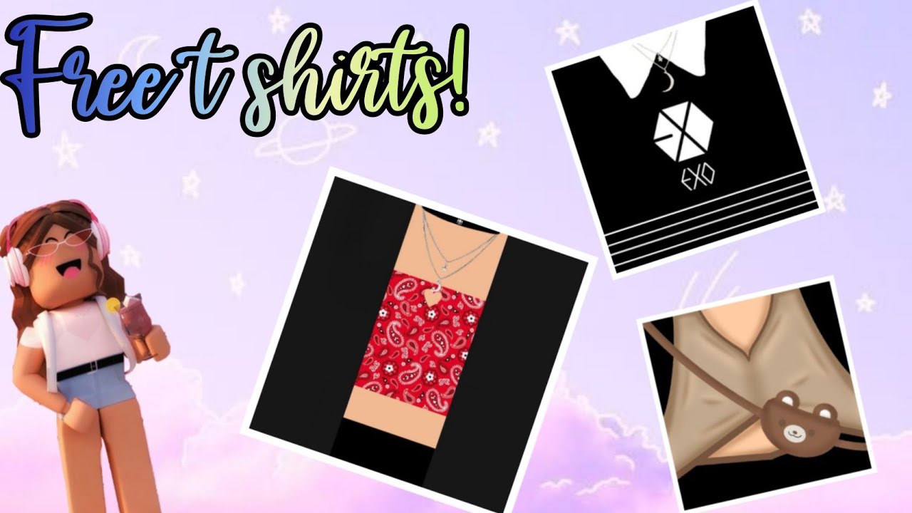 Free aesthetic Roblox t-shirts (screenshot ,crop and upload)Girls edition  Part-3 @Mangoclush 