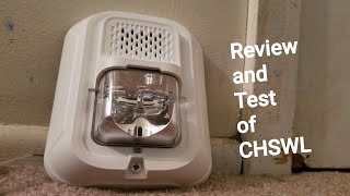 Review and Test of My System Sensor CHSWL Chime Strobe! Other BG-12 Feat. Review and Test of My System Sensor CHSWL Chime Strobe! Other BG-12 Feat.