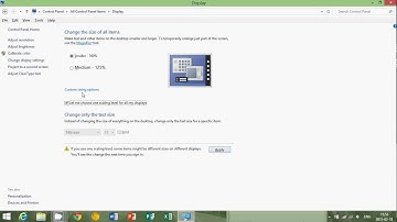 Windows 8.1 Back to Basics How to increase text and icon size in Windows