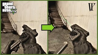 How to Replace every pistol in GTA 5 with a Glock!!!