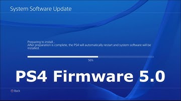 Main features in the new PS4 System Software Update 5.0 Released