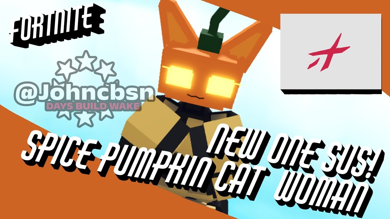 Spice pumpkin cat woman l like a sus 😻l ( day woman 2025 ) fortnite