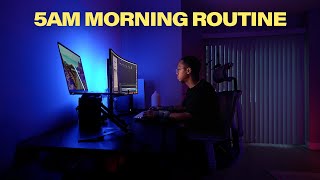 5am Morning Routine | Relaxing & Productive