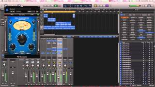 Logic Pro X - internal feedback Loop - Self Oscilating  - noise