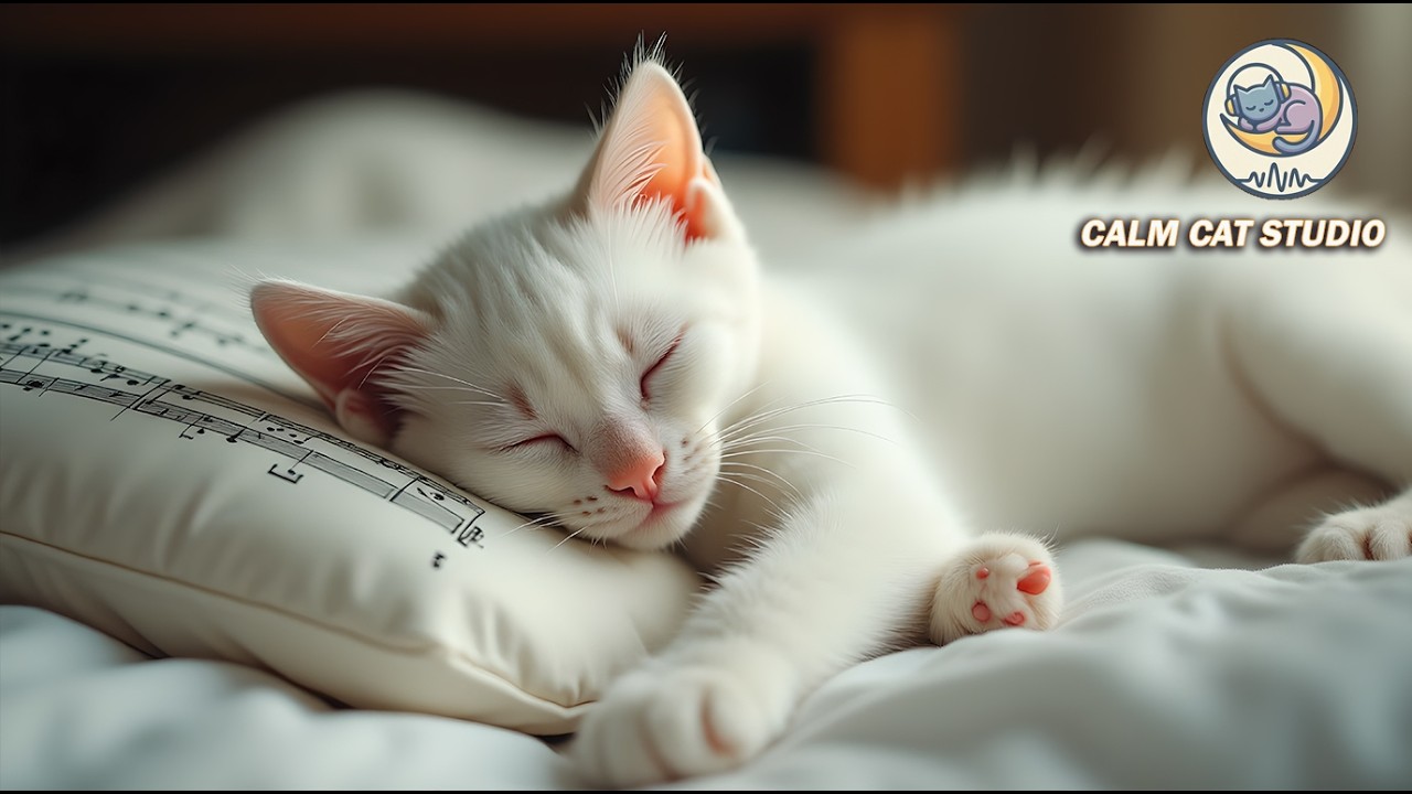 Calming Cat Music 🐾 Gentle Piano Sounds for Restful Sleep & Relaxation