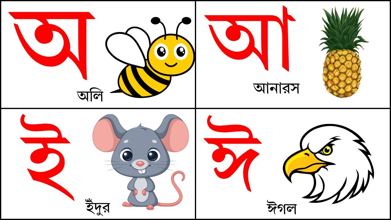  bangla alphabet youtube