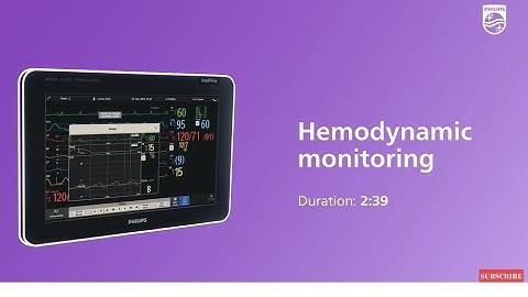 Introduction to hemodynamic monitoring with the IntelliVue patient monitor