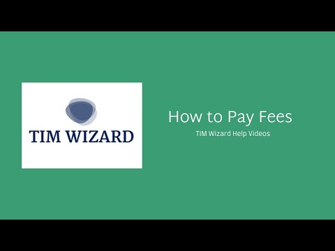 How to pay fees