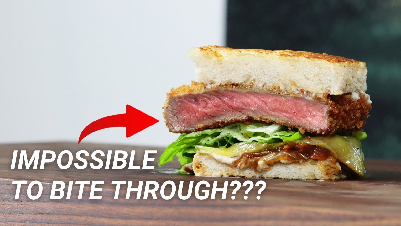 Steak Sandwich to DIE FOR | Gyukatsu Sando - YouTube