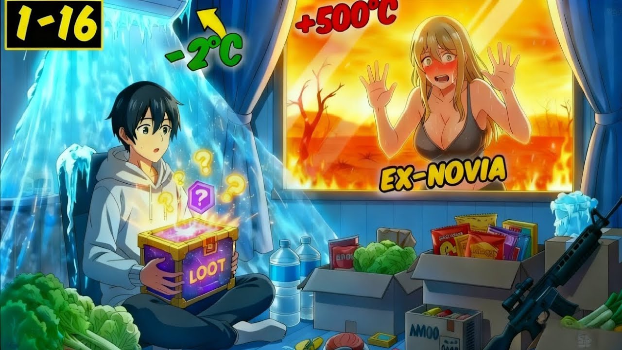 Construyó una fortaleza con comida infinita durante el Apocalipsis Solar | Resumen manhwa