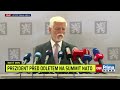 S Babišem se prát nebudu, řekl Pavel. Zúčastní se večeře lídrů NATO, na pozvání Turecka