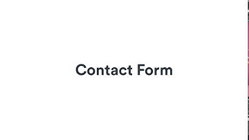 Contact Form — Gutenberg Block