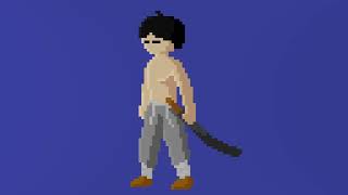 Pixel-Art idle animation